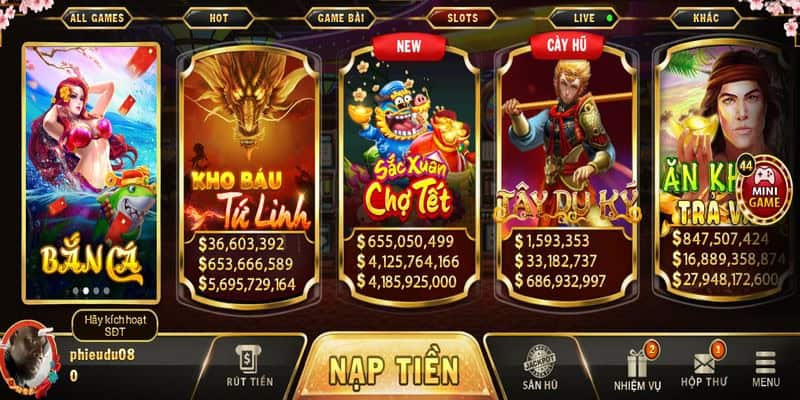 Quay hũ Go88: Một trò chơi đổi thưởng hấp dẫn tại cổng game 2 Tìm hiểu về game Nổ Hũ Go88