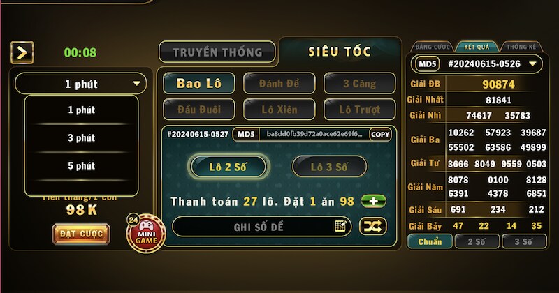 Lô đề siêu tốc Go88: Hình thức đánh đề mới mẻ nên chơi thử 4 Cách hình thức chơi lô đề siêu tốc Go88 được yêu thích