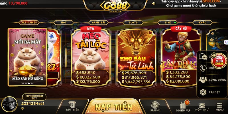 Nạp tiền Go88: Tổng hợp 4 cách mà người chơi nên biết 2 Tại sao phải tiến hành nạp tiền để chơi